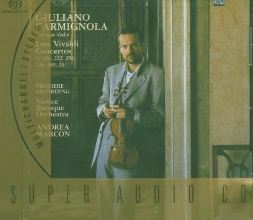 Vivaldi - Giuliano Carmignola, Venice Baroque Orchestra, Andrea Marcon - Late Vivaldi Concertos