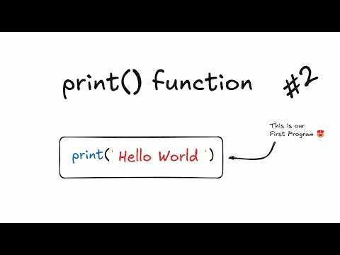 Python Tutorial for Beginners (2026) | Data Engineering | Episode 2 | print() Function