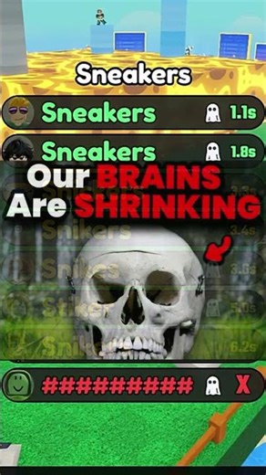 Our brains are shrinking 💀🫩 | #roblox #dahood #viral #robloxedits #spellingbee