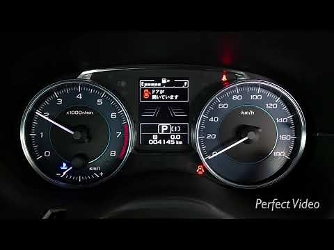スバル XV (GP系 後期) エンジン始動音 水平対向エンジン