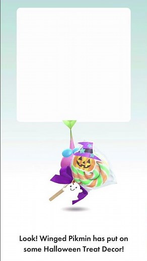 Pikmin Bloom: Halloween Treat Winged Pikmin Decor #pikmin