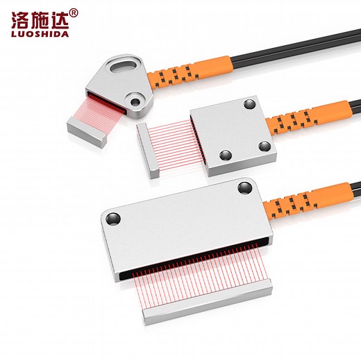 [Hot Item] Matrix Fiber Optic Sensor Diffuse Reflection Series High Precision Detect Tiny Object Optical Fiber Sensor