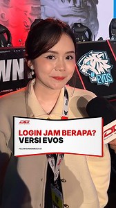 Login jam berapa? versi support system EVOS (PART 4)