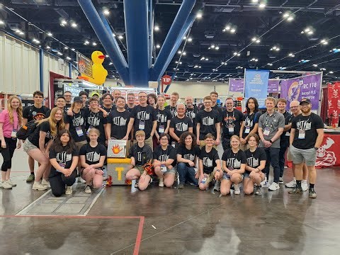 Opening FIRST Robotics Competition Team 67's Time Capsule!