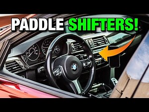 F30 BMW PADDLE SHIFTERS RETROFIT! (Install & Coding)