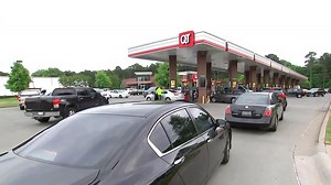 Why you're seeing long lines at gas stations right now