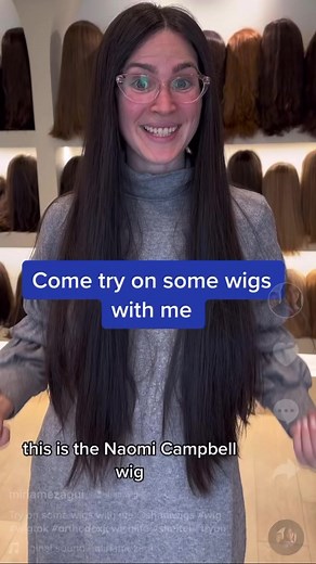 Wig try on #wig #sheitel #tryon | Miriam Malnik-Ezagui