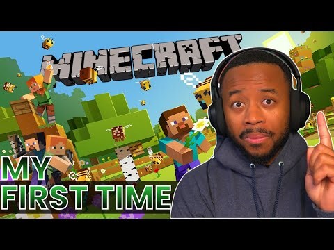We Played Minecraft for the FIRST TIME EVER in 2025 | Minecraft First Time | #minecraftfirstvideo