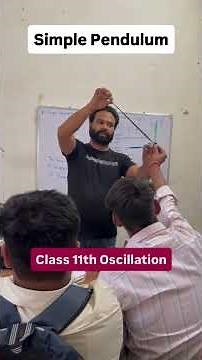 SIMPLE PENDULUM | OSCILLATION CLASS 11th