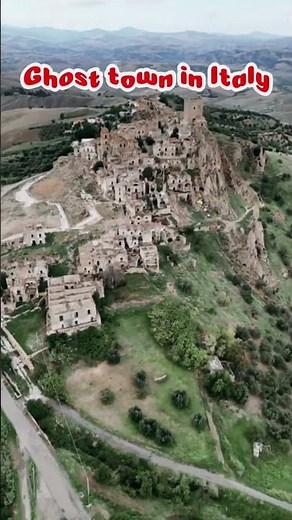 Discover Craco: Italy’s Most Famous Ghost Town! #italy