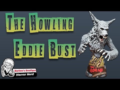 The Howling Eddie bust by Mark Van Tine