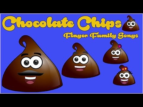 Finger Family Songs | Chocolate Chips Finger Family | Nursery Rhymes For Kids