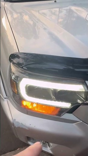 New Bug Deflector Installed #diyautorepair #2012toyotatacoma #diy