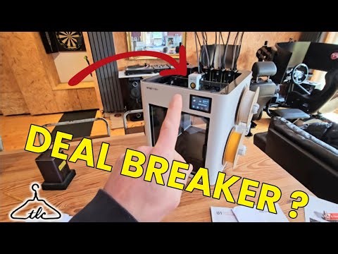 The Snapmaker U1 BIGGEST Problem (On Plus Side - the Tool Changes are AWESOMEEEEE)