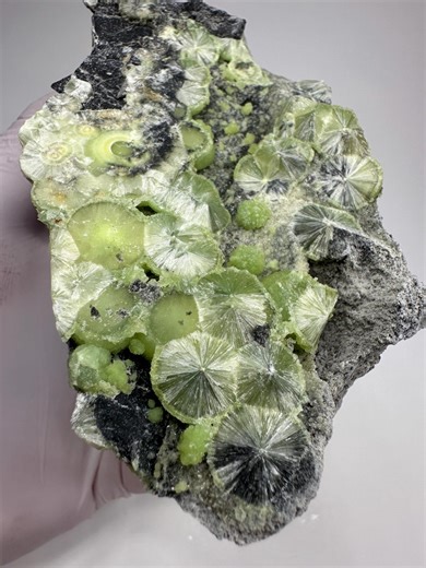 Large Exceptional RARE GREEN Wavellite Specimen From Mt. Ida, Arkansas - Etsy