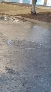 14K views · 71 reactions | WOW! The rain was intense enough today to make a manhole cover near The Avenues Mall do a "rain dance." ⛈️ When the rains will end: https://www.firstcoastnews.com/10-day | First Coast News | Facebook