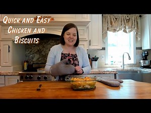 Ultimate Comfort Food: Chicken & Biscuits From Scratch | Quick and Easy Recipe!
