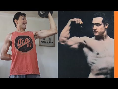 Rutina Charles Atlas Fullbody con Mancuernas 3 Veces por Semana Ejercicio 3