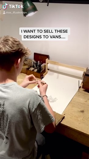 Help me get this to @vans #design #art #illustrator #drawing #artist