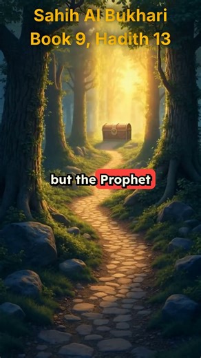 Sahih Al Bukhari, Book 9, Hadith 13