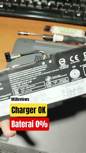 Laptop Lenovo Ideapad Tidak Bisa Charging? Solusi Ganti Baterai Sendiri