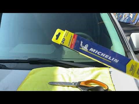 Costco Michelin Guardian Wiper Installation on Ford