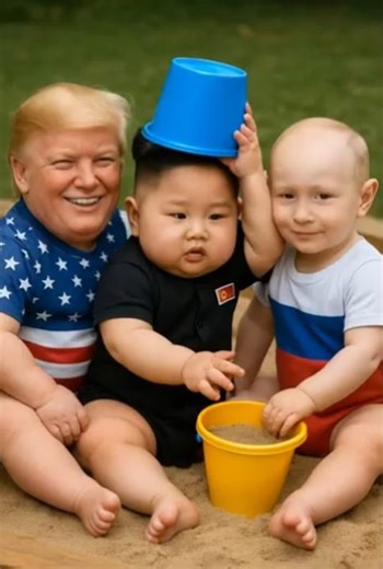 Baby Trump Putin Kim Jong Un Ridiculous Political Satire Funny Parody Comedy Sketch Humor Laugh