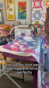 66 reactions | Want to get into longarm quilting, but don't have the...