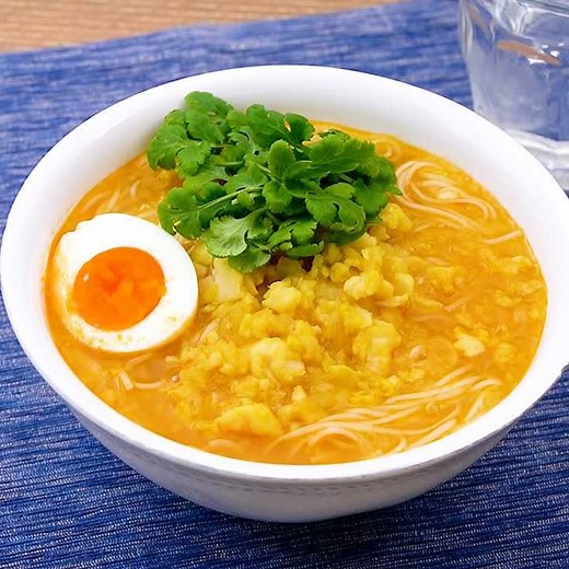 ミャンマーの麺料理！ モヒンガーのレシピ動画・作り方 | デリッシュキッチン