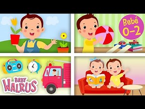 Compilación | Mis Primeras Palabras | Serie Educativa para Bebés 0-2 años 🌟
