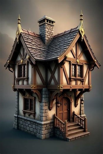 Medival House Concept Art One.