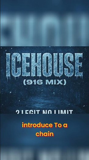 Icehouse Remix: Repeating 'To a chain' Intro. Epic! #shorts