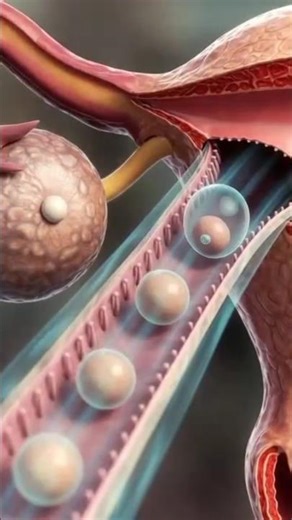 Journey of the Egg: From Ovary to Uterus | Female Reproductive System Explained