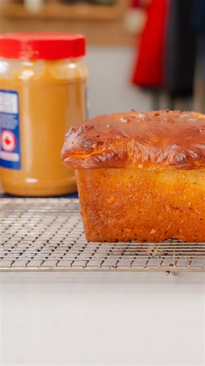 This peanut butter protein loaf has over 16g of protein per slice! This was one of those happy accident recipes that I am so pleased I stumbled upon. You could slice it, toast it, and have it with jam, use it for a PB&J, or if you wanted to get wild, use it as a base for peanut butter French toast. I am telling you, make this one! | Andy’s East Coast Kitchen