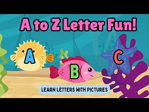 ABC Learning for Toddlers | English Alphabet ABCD Educational Video