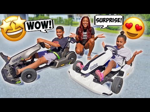 Surprising Cali & Kameiro with Go-Karts!!