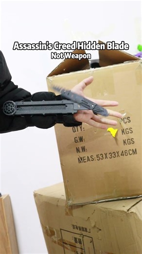 Assassin's Creed Hidden Blade | 3D Printing | Metal Not Sharp