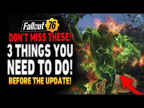 Do THIS Before the New Fallout 76 Backwoods Update!