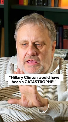 UnHerd on Instagram: "“The #DemocraticParty didn’t learn the lesson” UnHerd’s Flo Read sits down with Slovenian psychoanalyst @slavojzizeks to discuss Slavoj’s ironic support for #Trump in 2016, why Trump isn’t simply a fascist, and the failure of the Democratic Party. Watch the full event on the UnHerd YouTube channel at the link in the bio."