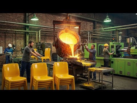 How Plastic Chairs are Made: Full Recycling Process Revealed