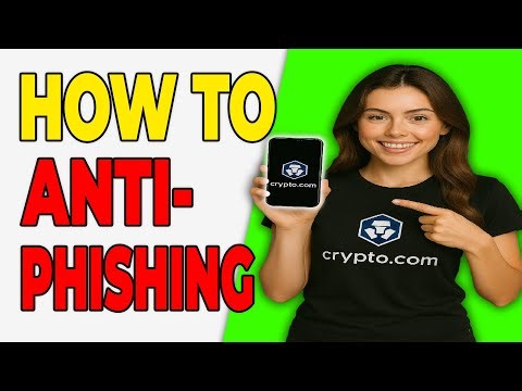 How To Enable Anti-Phishing Code In Crypto.com (Security Setup 2026)