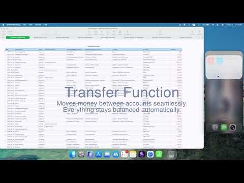 MoneyMap Personal Finance Tracker for Apple Numbers | Budget Template with Shortcuts Demo