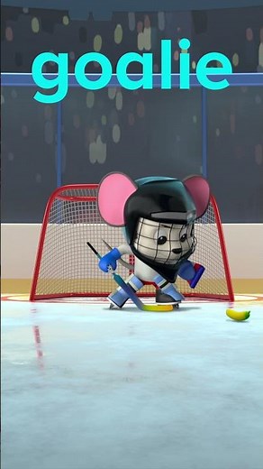 Sight Word: Goalie | ABCmouse & @nhl #learning #sightwordsforkids #hockey #nhl #education