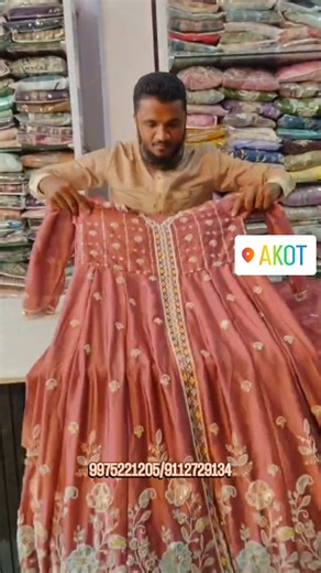 N♥️♥️R FASHI♥️N on Instagram: "✨ New Arrival Grace aur glamour ka perfect 💫 Premium rangoli fabric me ready ye A line centre cut palazu jisme front & back full bits work hai – classy aur royal look ke saath 👑 ✔️ Heavy full work ✔️ Stylish center cut pattern ✔️Rangoli fabric with premium finishing ✔️ Matching full work dupatta #IndoWesternLehenga #NoorFashionAkot #NewArrival #LehengaLove #NetLehenga"