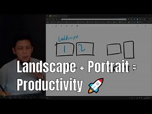 Dual Monitors for Work: Why One Landscape & One Portrait is Best