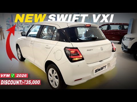 Maruti Suzuki Swift Vxi Model 2026 Detailed Review ✅ On-Road Price, Features, Mileage & Full Details
