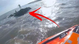 Coast guard rescues teens stranded by rising tide in Porthcawl, UK