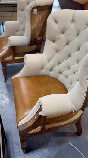 Make a bold design statement with the Restoration Hardware Deconstructed Chair. Limited pieces available. Visit The Find today and bring home timeless style! 晴✨  Call now: +1 239-529-3698  Email: naples@thefindconsignment.com  Browse more: thefindconsignment.com  Visit us: 4751 Tamiami Trail N, Naples, FL 34103 | The Find Furniture Consignment | Facebook