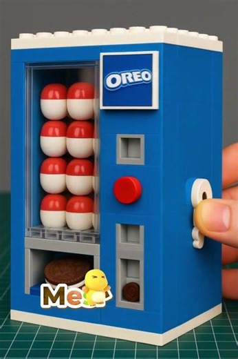 ASMR LEGO Vending Mesin Oreo