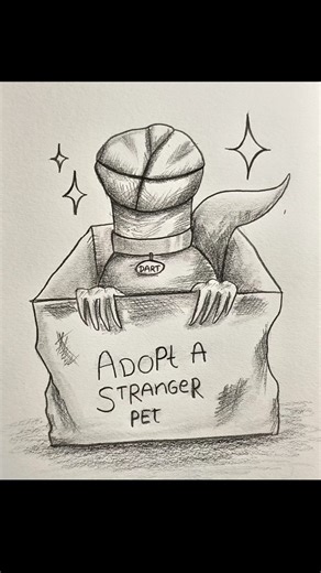 How 2 Draw on Instagram: "Cute demodog drawing from stranger things #reels #strangerthings #drawing #art #trending"